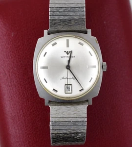 Vintage Men’s Wittnauer Automatic Steel Wrist Watch RUNS - Picture 1 of 5
