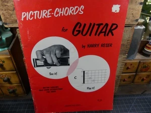 Picture Chords for Guitar by Harry Reser 1960 Warner Bros. Music Book - Picture 1 of 6