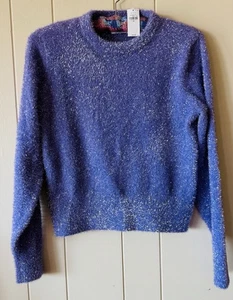 Neu mit Etikett Old Navy Metallic Damenpullover X-Small lila 44,99 $ - Bild 1 von 5