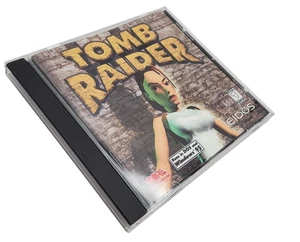 Tomb Raider PC CD 1996 Eidos Core DOS Windows 95 Original Release Rare Vintage - Picture 1 of 4
