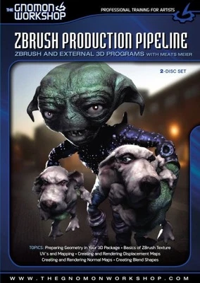 Zbrush Production Pipeline: Zbrush and External 3D Programs [3D Blu-ray] - Image 1 of 2