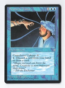Mesmeric Trance Ice Age MTG Vintage Magic the Gathering Karte LP/NM - Bild 1 von 2