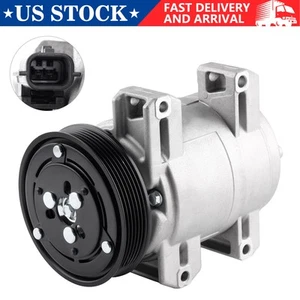 AC A/C Compressor w/ Clutch fits Nissan Rogue 2008-2016 Cabstar 2008-2009 2.5L - Picture 1 of 13