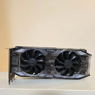 Evga Geforce Rtx 2070 Graphics Card 8gb Gddr6 Gaming Gpu Ray Tracing Pci-e - Image 1 of 4