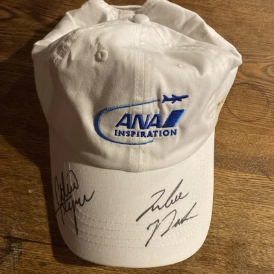 Ana Inspiration Autograph Golf Hat LPGA Tour Chevron Challenge - Image 1 of 3