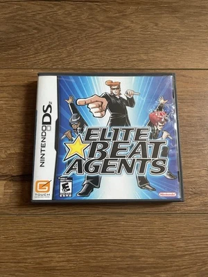 Elite Beat Agents (Nintendo DS, 2006) Complete CIB w/ Manual + Inserts - Tested - Image 1 of 4