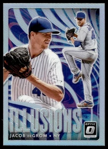 2020 Donruss Optic Illusions Jacob deGrom New York Mets #103 - Bild 1 von 2