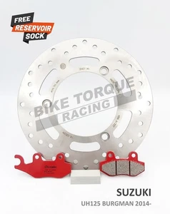 Brembo Serie Oro Front Disc and SA Pads fits Suzuki UH125 L4> Burgman 2014- - Picture 1 of 2