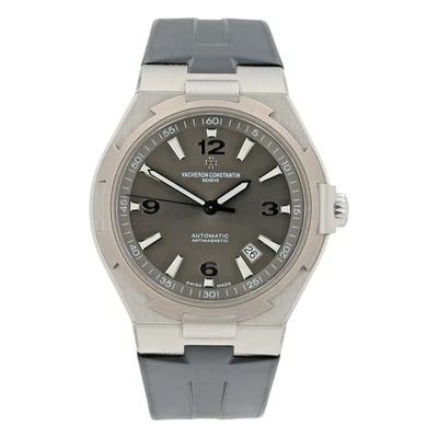 Reloj automático para hombre Vacheron Constantin Overseas acero titanio esfera gris 42 mm 47040 Foto 1 de 4