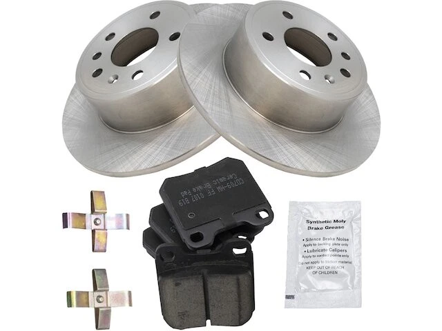 Rear Brake Pad and Rotor Kit For 2000 Saturn LW1 XT212XT — 第 1/1 张图片