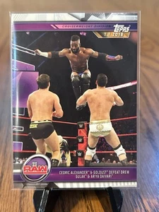 2019 WWE Road to Wrestlemania #46 Cedric Alexander - Bild 1 von 2