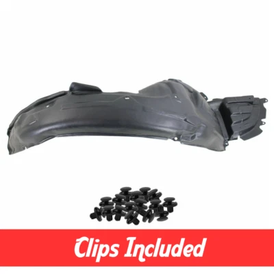 Front Passenger Side Fender Liner w/ Clips For 2010-2014 Subaru Legacy SU1249121 - Image 1 of 4