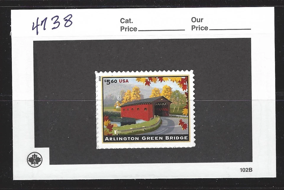 US Scott # 4738 Arlington Green Bridge 2013 MNH - Image 1 of 1