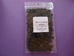 BAIES DE GENIEVRES GRAINES 25 g choucroute gibier porc patés marinades vin chaud - Picture 1 of 5