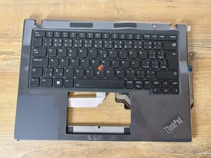 New!Palmrest Top Cover Keyboard Lenovo Thinkpad T14s G3 G4 CZ / SLK Backlight - Afbeelding 1 van 9