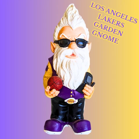 NBA Basketball Los Angeles Lakers Garden Gnome Cover
