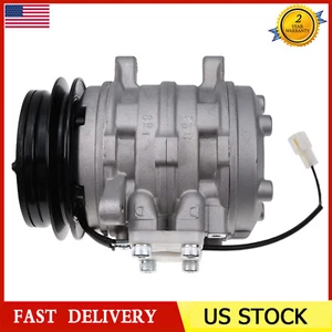 A/C Compressor 447200-7443 T0070-87290 For Kubota L3600 M6800 M8200 M9000 M4900 - Picture 1 of 7