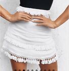 White Tassle Skirt