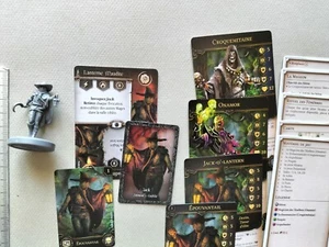 EPOUVANTAIL MAGISTER MINIATURE+CARTE FRANCAIS/NOVA AETAS RENAISSANCE G224 - Imagen 1 de 2