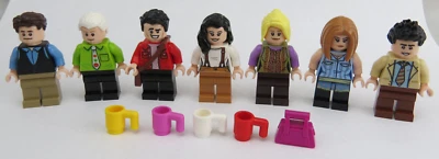 LEGO FRIENDS TV Series Central Perk 21319 Minifigure Package Deal FREE SHIPPING - Image 1 of 4