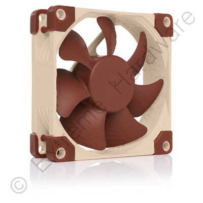 Noctua NF-A8 PWM 80mm x 25mm Low Noise Premium PC Case Fan 2200 RPM, 17.7 dBA - Image 1 of 4