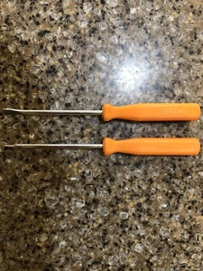 Stihl Schraubendreher Schlitzwerkzeug kleines 2er Set Vergasereinstellung Original OEM - Bild 1 von 6