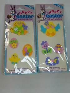 Hoppy Easter 3-D Soft Stickers - Picture 1 of 5