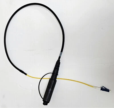 OptiTap Hardened Male Connector to LC/UPC Test Jumper Singlemode 2 feet - Image 1 of 4