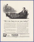 Vintage 1930 Monroe Calculating Adding Machines Business Ephemera Print Ad 30'S