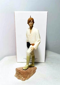 Neu Hallmark Weihnachten Andenken Ornament Luke Skywalker 23. Star Wars Serie - Bild 1 von 12