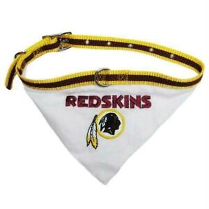 WASHINGTON RED SKINS NFL Collar Bandana Pet Dog (pick Size) 