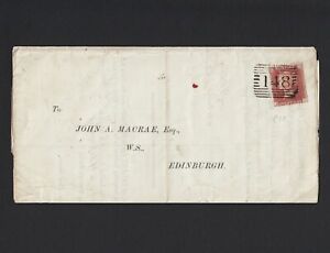Z14_00 GB QV 1857 1d DULL RED TRANSITIONAL PL 40 C9(5) GU FORT WILLIAM 148 COVER