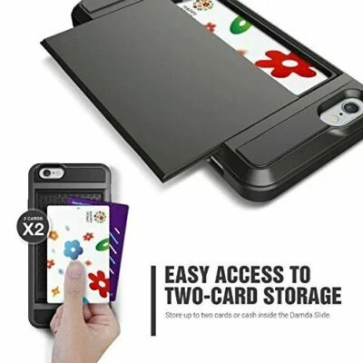 Card Slider Case for iPhone 11 Pro - Card Holder Cover Case - Image 1 of 4