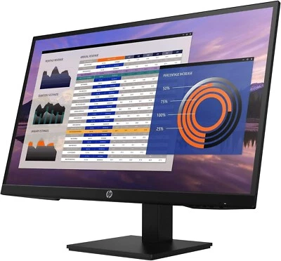 HP P27h G4 27'' Full HD (1920 x 1080) LCD Monitor - Black - Image 1 of 4