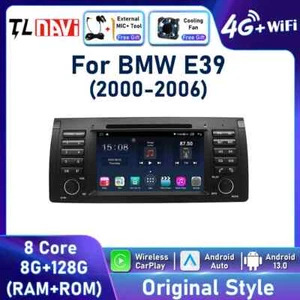 For BMW E39 E53 Car Radio Carplay Multimedia Player GPS Screen 2000-2006 Android - Picture 1 of 29