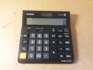 Casio DH-12TER  12 Digit Tax / Euro Calculator - Picture 1 of 6