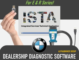 Diagnostic Software, For BMW, ISTA, ISTA-P, INPA, WINKFP, E, R Series, KDCAN - Picture 1 of 19
