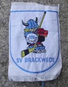 Antique SV Brackwede Bielefeld SVB German Ice Hockey Club Sew on Clothes Patch - Picture 1 of 2