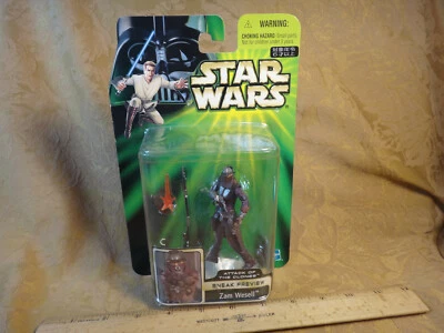 TOMY Star Wars El Ataque de los Clones Vista Previa Sneak Zam Wessell - Envío y devolución gratuitos EE. UU. Foto 1 de 4