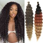 Afro Curly Hair Twist Crochet Hair Deep Wave Synthetic Braid Hair  American