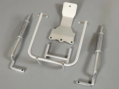 Aluminum Rear Bumper + Skid Plate + Exhaust Tamiya1/10 Sand Scorcher Champ Buggy - Image 1 of 4