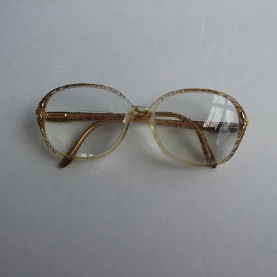 Silver Dollar Vintage Rx Eyeglasses Frames Betsy Color #1 80s  - Image 1 of 4