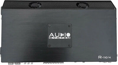 AUDIO SYSTEM R-125.4 4-Kanal Verstärker Auto Endstufe echte 4 x 125 Watt RMS - Bild 1 von 3