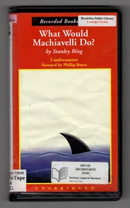 What Would Machiavelli Do? by Stanley Bing - Recorded Books on Audio Cassettes - Picture 1 of 1