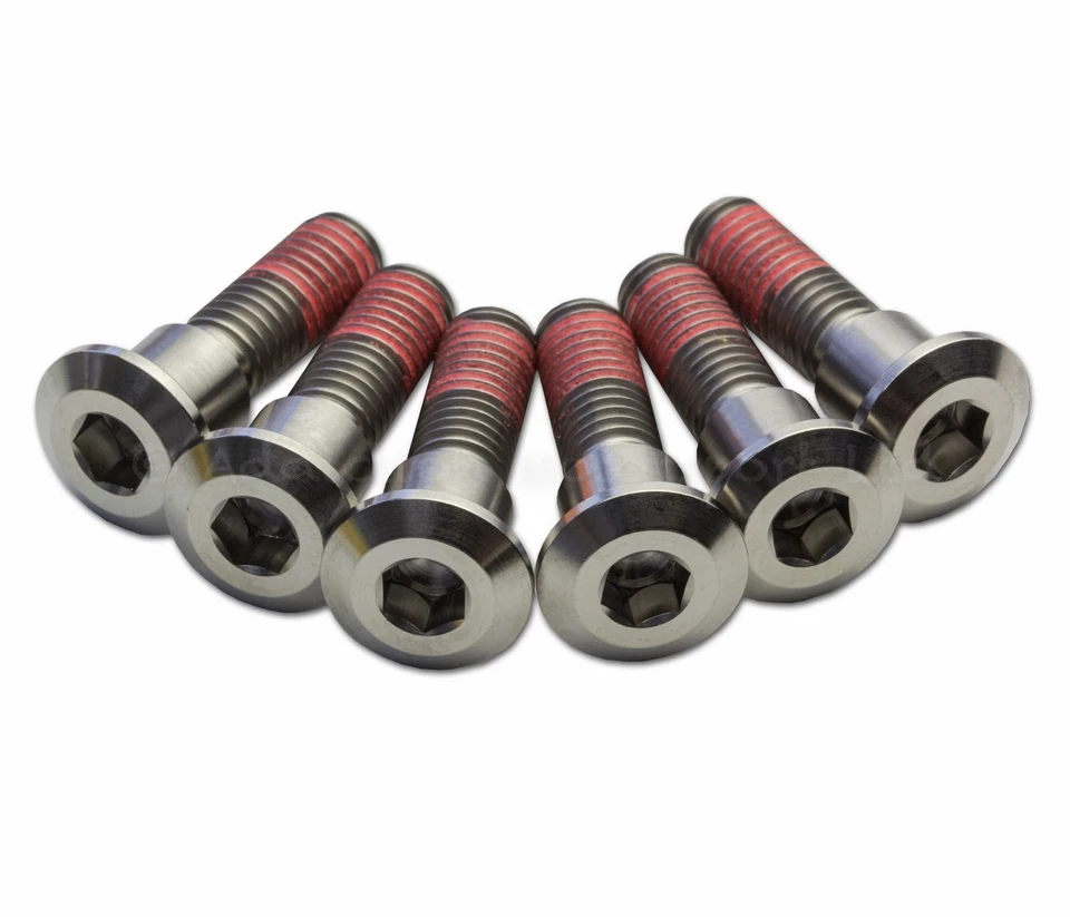 6x KTM 125 Duke 2017-2023 Titanium Front Disc Rotor Bolts Screws M8x25 - Image 1 of 1