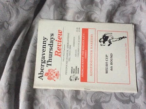 1989 WELSH CUP ABERGAVENNY THURSDAYS V KIDDERMINSTER HARRIERS 8 - Picture 1 of 1