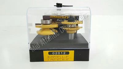 Sommerfeld Router Bit Set 02012 Ogee Rail and Stile Radiused-Corner-Geometry 1/2 - Image 1 of 2