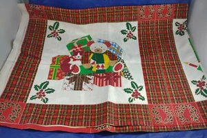 Vintage Weilwood Fabric Christmas Ornament Collection 2 yards - Picture 1 of 2