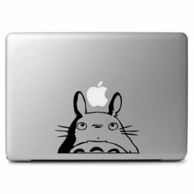 Totoro Head Vinyl Decal Sticker for Macbook Air Pro Laptop Car Truck Van Window - Image 1 of 4