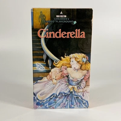 Cinderella (VHS 1972) Rankin & Bass Released 1986 Prism Entertainment - Image 1 of 4